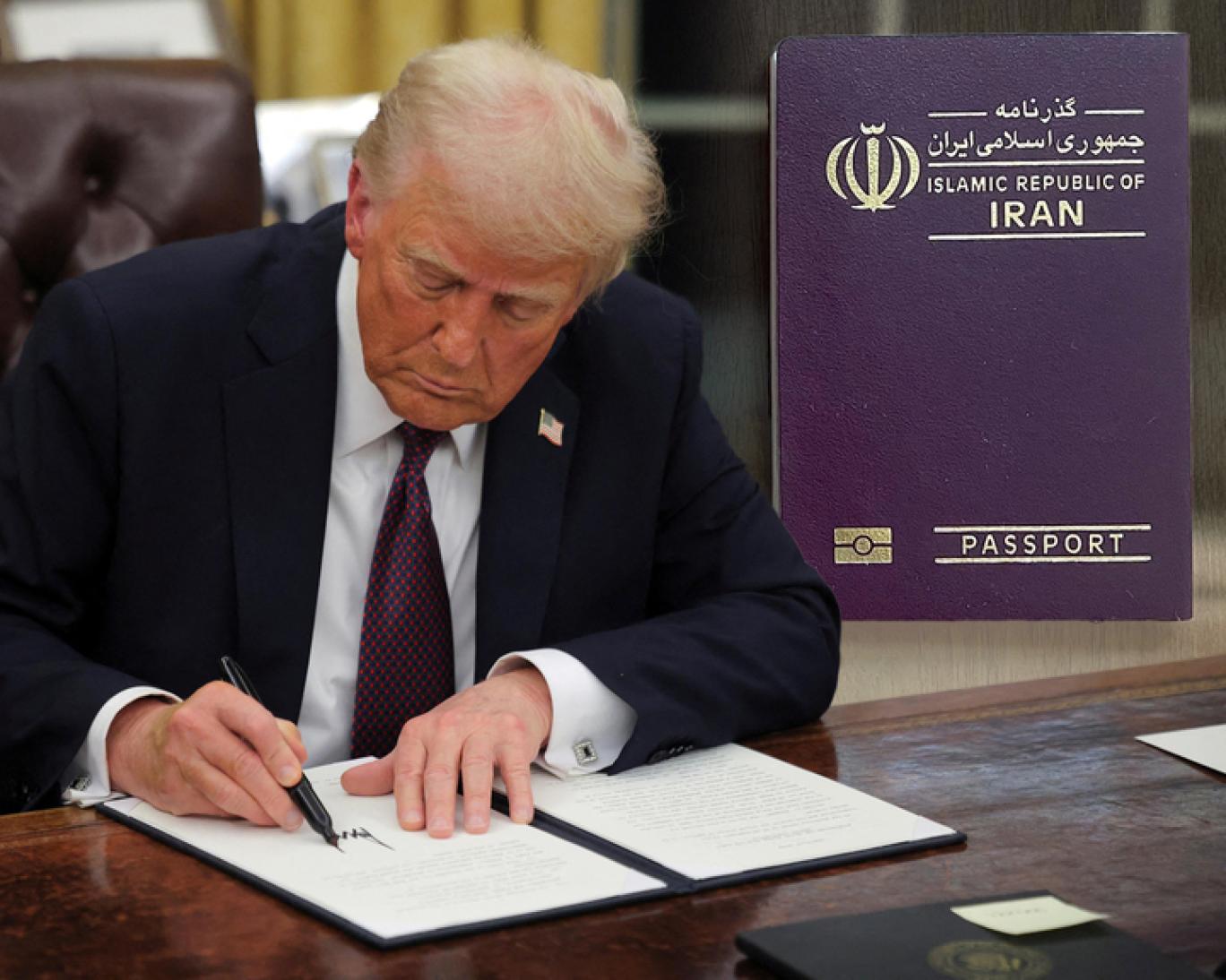 فرمان جدید ترامپ: ممنوعیت ورود اتباع ۱۲ کشور به آمریکا